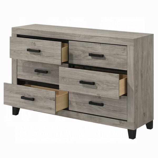 Mari Dresser in Light Gray Finish BD04145 By ACME - Image 2