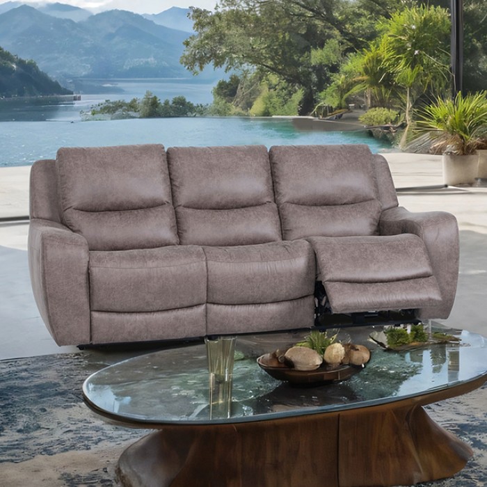 Demetrius Brown Power Sofa Cm9931Br-Sf-Pm-Pk By Furniture Of America | Mobilia Cleopatra 3 Demetrius Brown Power Sofa CM9931BR-SF-PM-PK By Furniture Of America - Image 1