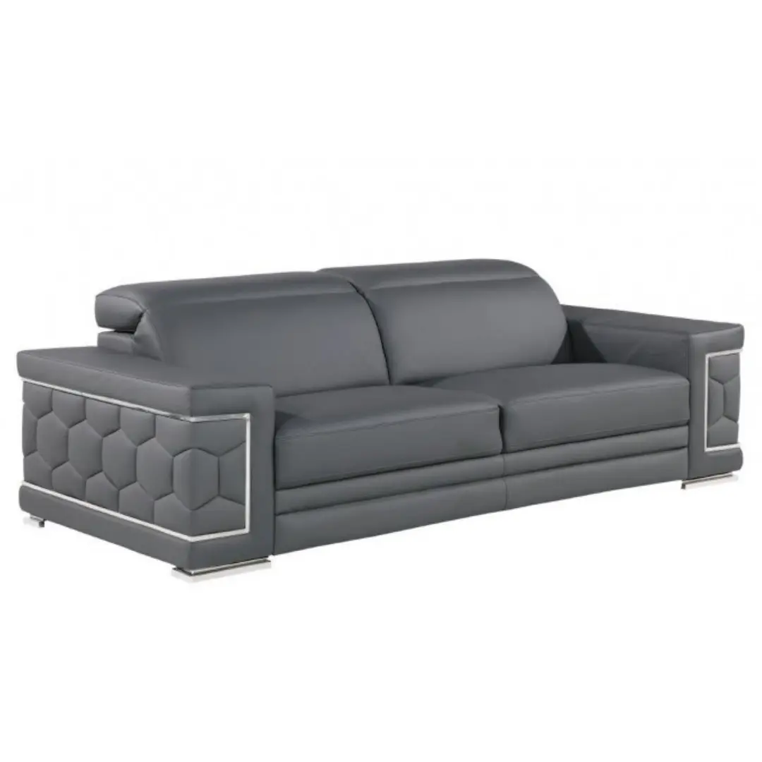 296 Sofa In Genuine Leather By Gu Furniture | Mobilia Cleopatra 3 Sofa in Genuine Leather