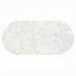 Zayn Dining Table with White Natural Marble Top DN04205 By ACME - Image 3