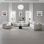 Yolanda Chair with Pillow in Beige Chenille LV03607 By ACME - Image 6