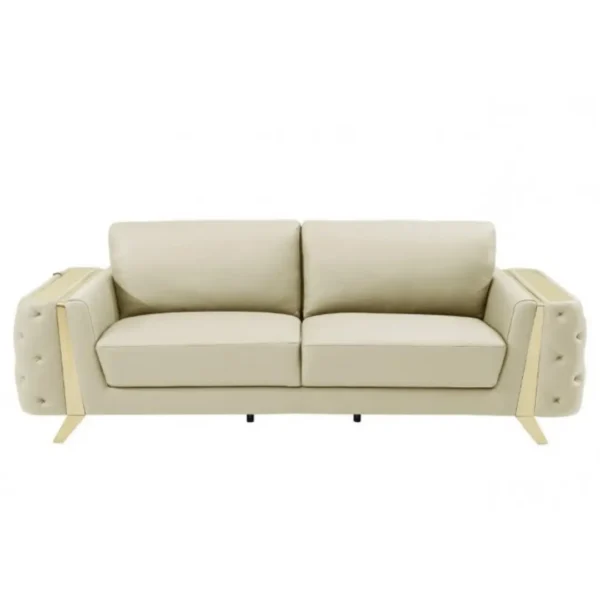 1050 DivanItalia Top Grain Italian Leather Sofa By GU Furniture - Image 2