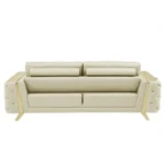 1050 DivanItalia Top Grain Italian Leather Sofa By GU Furniture - Image 3