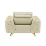 1050 DivanItalia Italian Leather Chair By Gu Furniture - Image 2