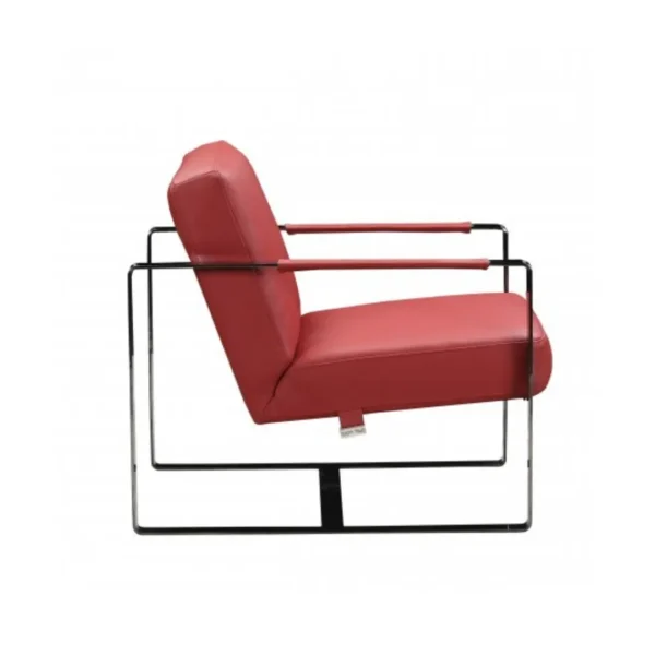 C67 Accent Chair in Genuine Leather By Gu Furniture - Image 3