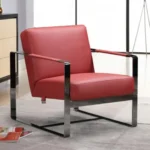 C67 Accent Chair in Genuine Leather By Gu Furniture