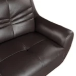 2088 Brown DivanItalia Italian Leather Chair By Gu Furniture - Image 4
