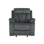 9760  Microfiber Fabric Reclining Chair By Gu Furniture - Image 2