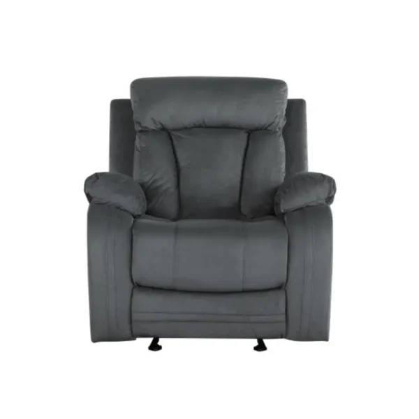 9760  Microfiber Fabric Reclining Chair By Gu Furniture - Image 2