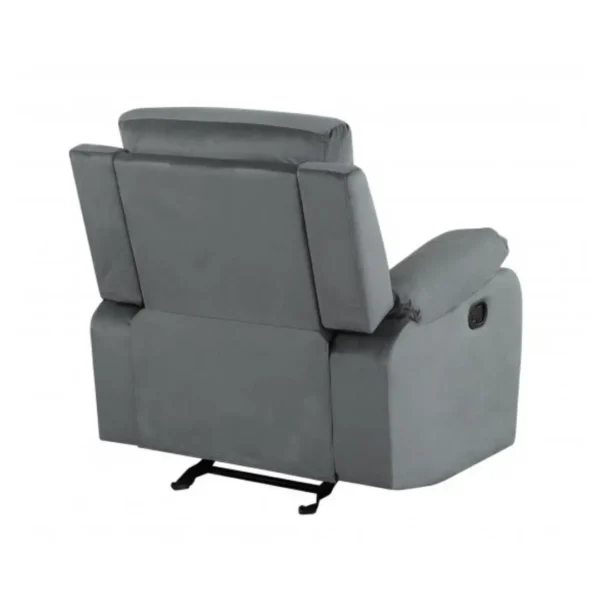 9760  Microfiber Fabric Reclining Chair By Gu Furniture - Image 4