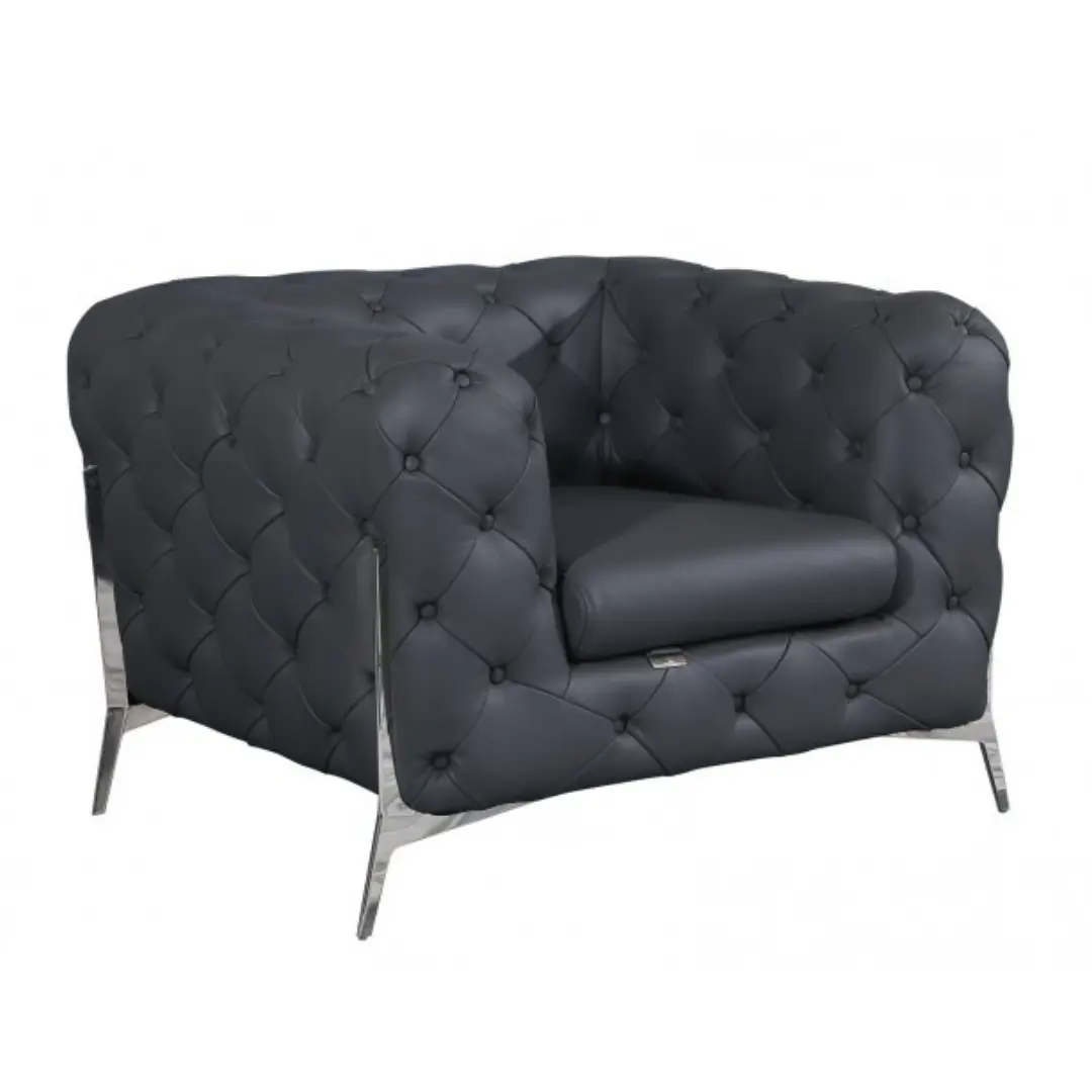 970 Divanitalia Italian Leather Chair By Gu Furniture | Mobilia Cleopatra 3 970 DivanItalia Italian Leather Chair By Gu Furniture - Image 1