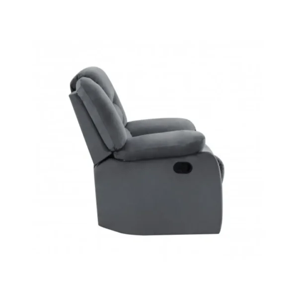 9824 Microfiber Fabric Reclining Chair By Gu Furniture - Image 3