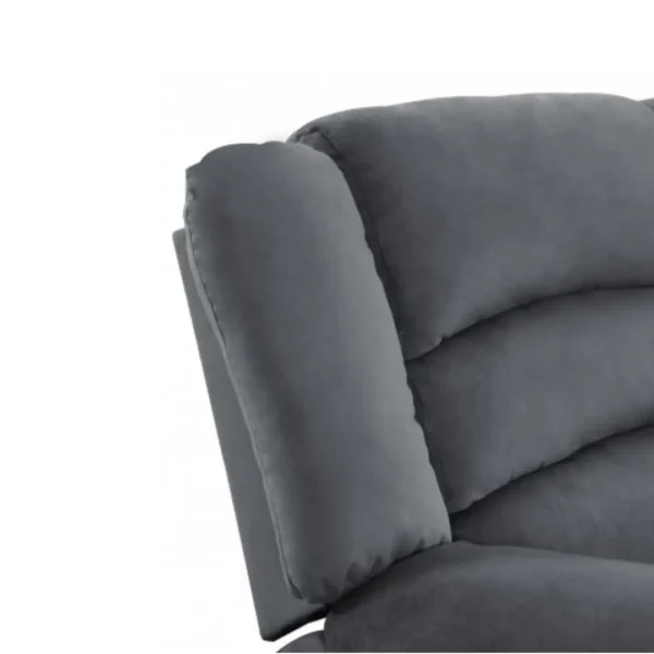 9824 Microfiber Fabric Reclining Chair By Gu Furniture - Image 5
