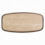 Kasha Coffee Table with Travertine Top LV03325 By ACME - Image 2