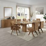 Zoey Server in Oak Finish DN04078 By ACME - Image 4