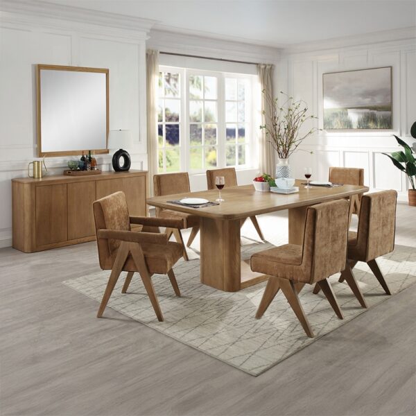 Zoey Server in Oak Finish DN04078 By ACME - Image 4