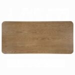 Zoey Rectangular Dining Table in Oak Finish DN04075 By ACME - Image 2