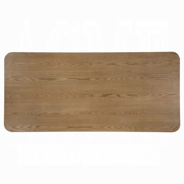 Zoey Rectangular Dining Table in Oak Finish DN04075 By ACME - Image 2