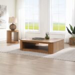 Zoey Coffee Table in Oak Finish LV04215 By ACME - Image 4