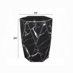 Dara End Table in Black Finish LV03626 By ACME - Image 3