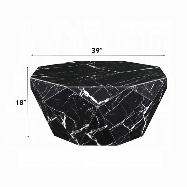 Dara Coffee Table in Black Finish LV03625 By ACME - Image 3