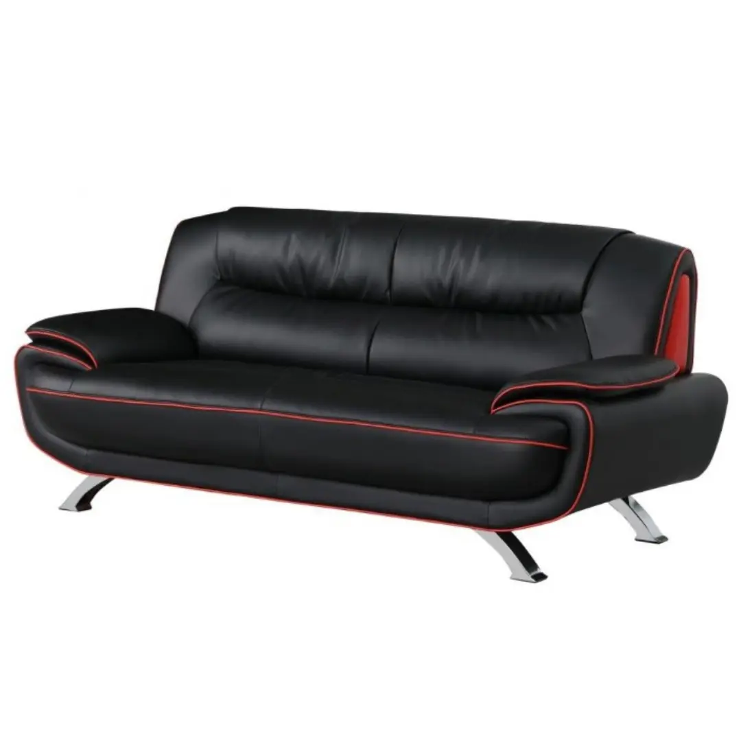 405 Black Power Reclining Sofa By Gu Furniture | Mobilia Cleopatra 3 405 Black Power Reclining Sofa By GU Furniture - Image 1