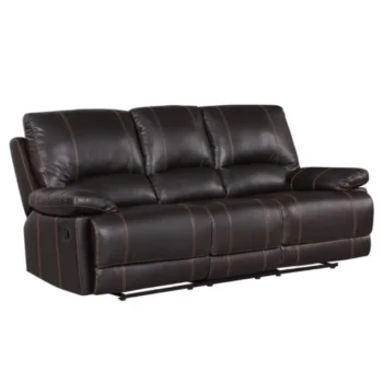 9345 Brown Power Reclining Sofa By GU Furniture
