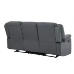 9824 DivanItalia Top Grain Italian Leather Sofa By GU Furniture - Image 3