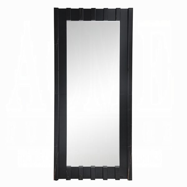 Dara Floor Mirror in Black Finish AC03021 By ACME - Image 2