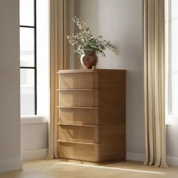 Zoey Chest of 5 Drawers in Oak Finish By ACME
