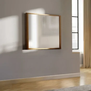 Zoey Mirror in Oak Finish By ACME