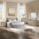 Leanna Mirror in Light Oak Finish By ACME - Image 4
