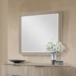 Leanna Mirror in Light Oak Finish By ACME