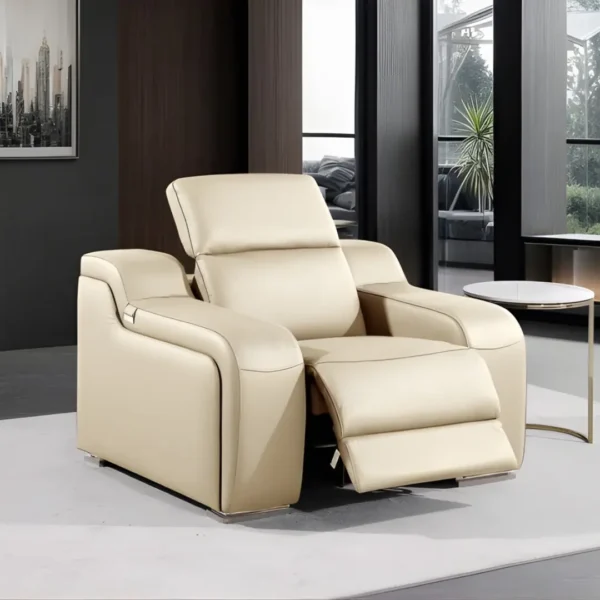 1116 Chair in Genuine Leather By Gu Furniture - Image 2