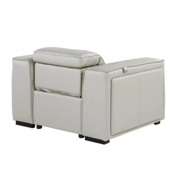 1224 Chair in Genuine Leather By Gu Furniture - Image 3