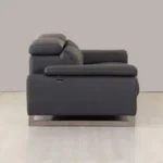 636 DivanItalia Top Grain Italian Leather Sofa By GU Furniture - Image 3