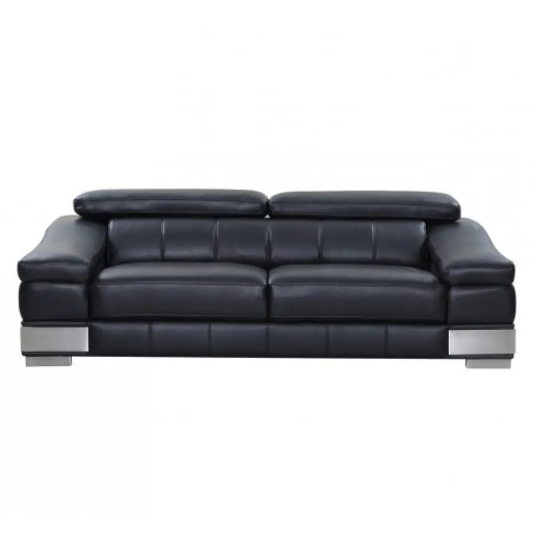 415 Divanitalia Top Grain Italian Leather Sofa By Gu Furniture | Mobilia Cleopatra 3 415 DivanItalia Top Grain Italian Leather Sofa By GU Furniture - Image 1