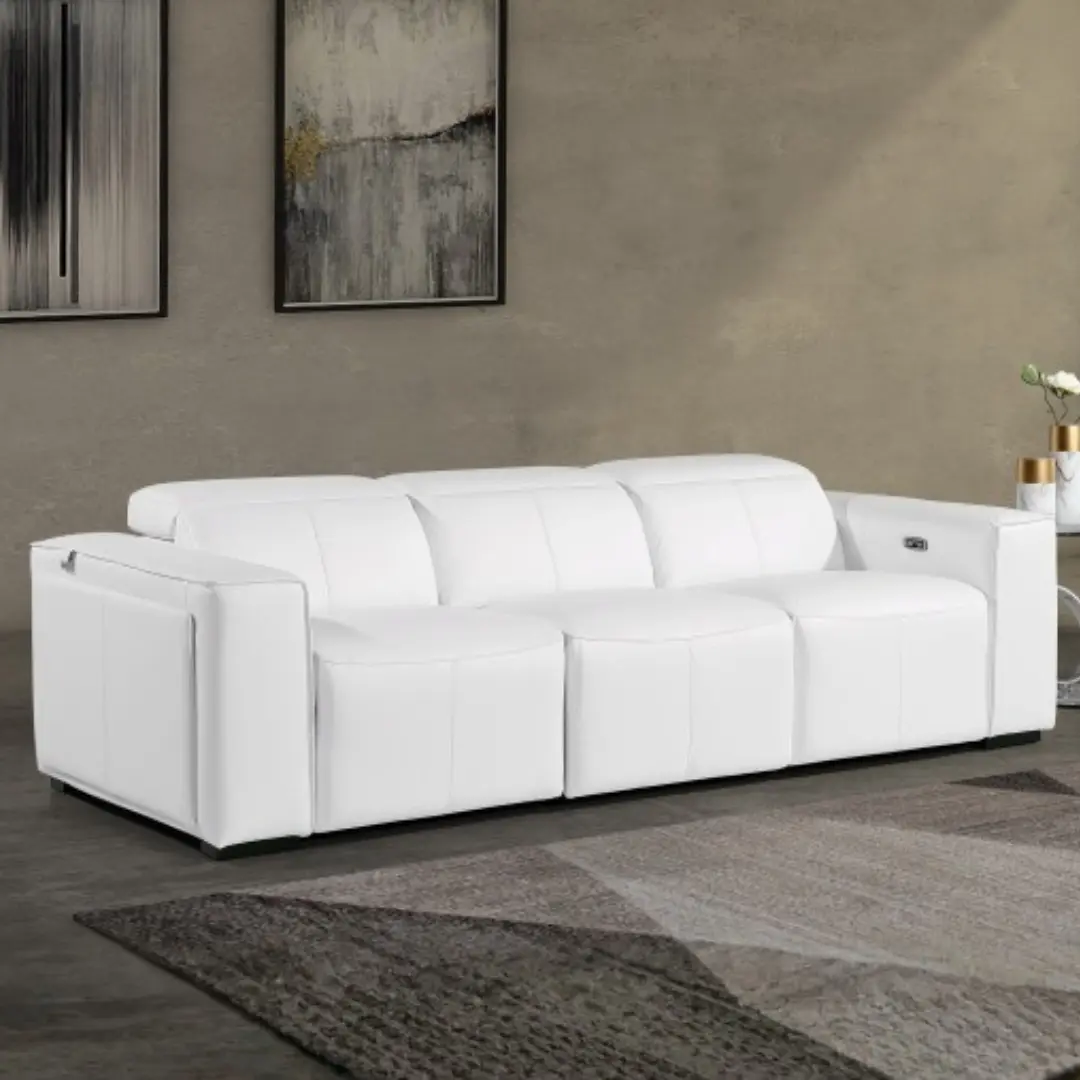 1224 Divanitalia Top Grain Italian Leather Sofa By Gu Furniture | Mobilia Cleopatra 3 1224 DivanItalia Top Grain Italian Leather Sofa By GU Furniture - Image 1