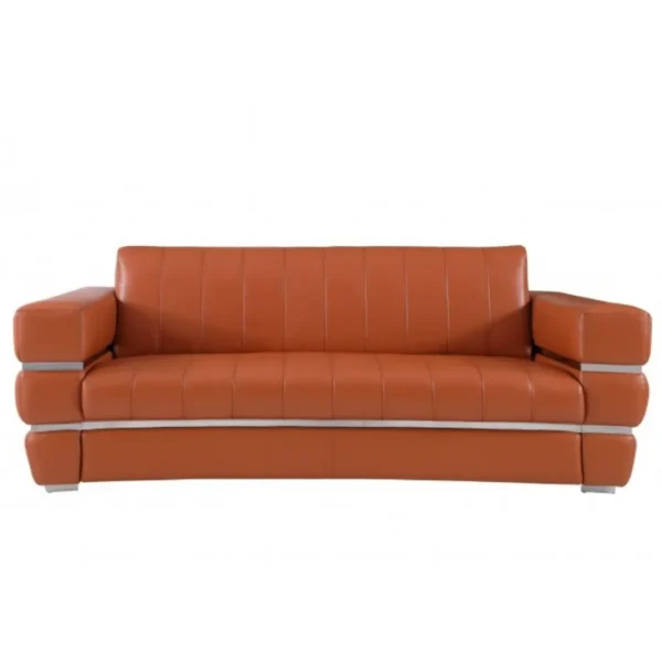 904 DivanItalia Top Grain Italian Leather Sofa By GU Furniture - Image 2