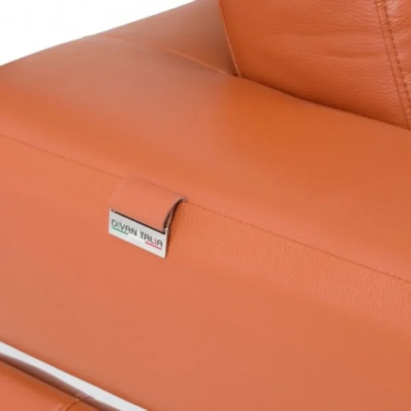 904 DivanItalia Top Grain Italian Leather Sofa By GU Furniture - Image 5