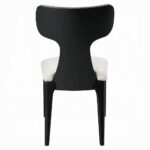 Marioly Side Chair with White Chenille Set of 2 By ACME - Image 2