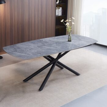 Hester Dining Table with Ceramic Top