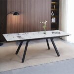 Damita Dining Table with Ceramic Top