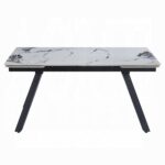 Damita Rectangular Dining Table with Ceramic Top DN03735 By ACME - Image 3