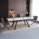 Damita Rectangular Dining Table with Ceramic Top DN03735 By ACME - Image 6