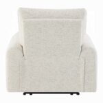 Lalisa Power Motion Recliner with USB Port in Cream Chenille LV04782 By ACME - Image 3
