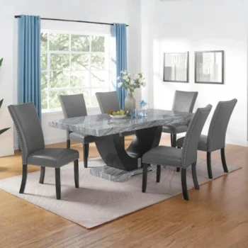 grey dining room set