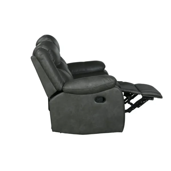 6967 Leather Aire Loveseat By GU Furniture - Image 4
