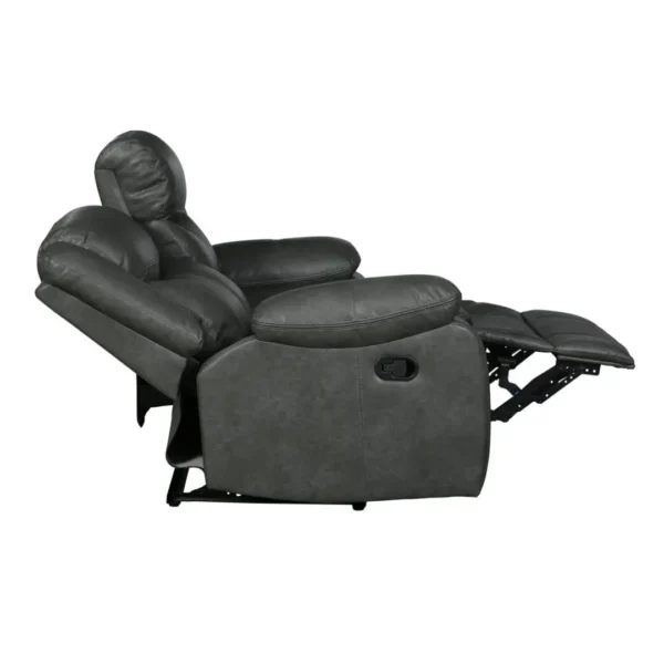 6967 Leather Aire Loveseat By GU Furniture - Image 3