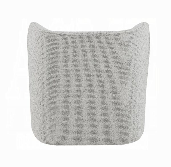 Lisa Accent Chair in Gray Tweed AC03803 By ACME - Image 3